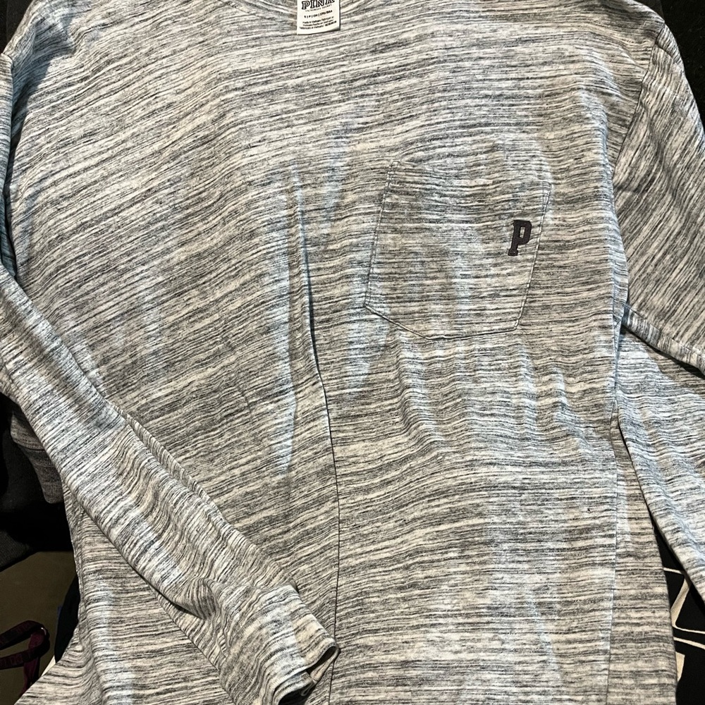 VS Pink bling long sleeve shirt